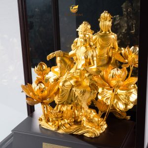 Tượng Phật Quan Âm (17x29x34cm) tuong phat nu quan am 4