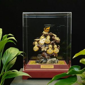 Cây hồ lô dát vàng (14x21x29cm) cay ho lo dat vang 24k 3 768x576 1