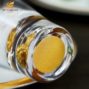 Ly Uống Rượu Khảm Vàng - Quà tặng cao cấp, ý nghĩa