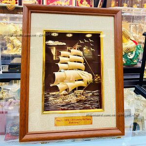 qua tang khach hang Dang Uy UBND UBMT phuong phu thuong tranh thuyen thuan buom xuoi gio