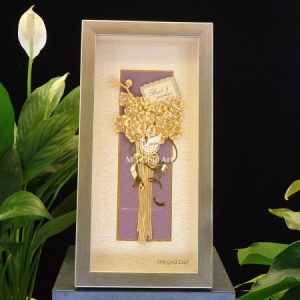 Tranh hoa lan dát vàng (13x26cm) tranh hoa lan dat vang 600x450 1