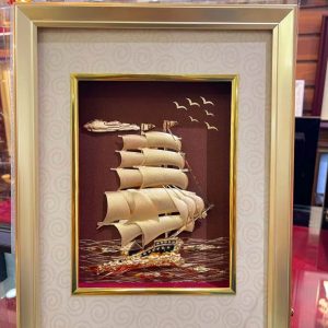 Tranh Thuyền- Quà tặng đối tác cao cấp