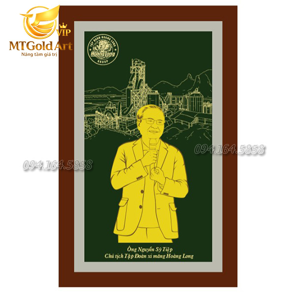 Bản thiết kế 3d tranh chân dung ông Nguyễn Sỹ Tiệp- chủ tịch tập đoàn xi mang Hoàng Long Bản thiết kế 3d tranh chân dung ông Nguyễn Sỹ Tiệp- chủ tịch tập đoàn xi mang Hoàng Long