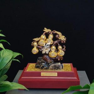 Cây hồ lô dát vàng (14x21x29cm) cay hoa lo dat vang 24k 768x576 da pts