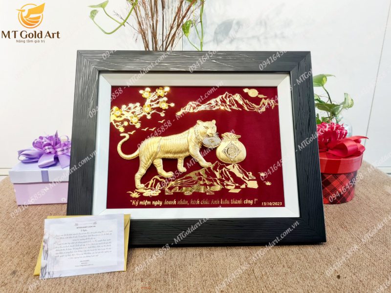 Tranh Hổ- Quà tặng ngày doanh nhân Việt Nam 13,10