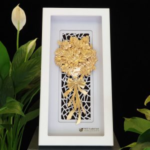 tranh hoa moc lan dat vang 1