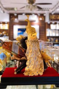 Kệ Rượu Chim Công- Quà tặng cao cấp, độc đáo