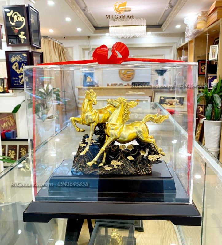 quà tặng sinh nhật chồng cao cấp- tượng đôi song mã
