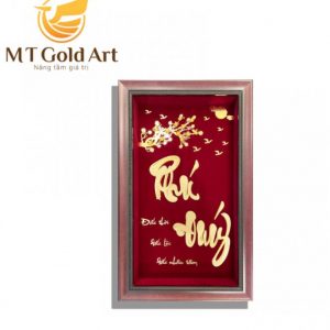 Tranh chữ Phú Quý- Quà tặng cao cấp