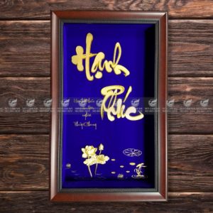 Tranh Chữ Hạnh Phúc- Quà tặng cao cấp, ý nghĩa