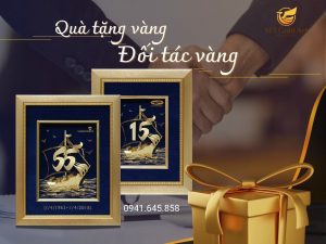 qua tang doi tac vang da sua