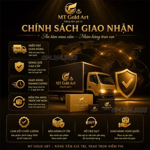 Chính sách gia nhận hàng hóa an tâm- trọn vẹn tại quà vàng MT Gold Art