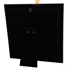 Tranh Chữ Vượng dát vàng 24k (20x20cm)- Quà Tặng Khai Trương mat sau khung tranh 2020