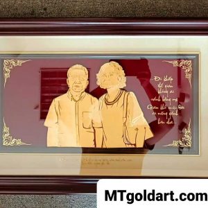 tranh chan dung cap doi thiet ke theo yeu cau