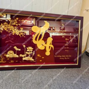 tranh chu tho qua tang mung tho y nghia