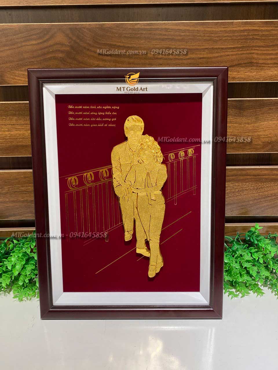 Quà Tặng Kỷ Niệm Ngày Cưới : 25+ Xu Hướng Quà tặng Cao Cấp, Ý Nghĩa tranh chân dung cặp đôi- quà tặng kỷ niệm 40 năm ngày cưới