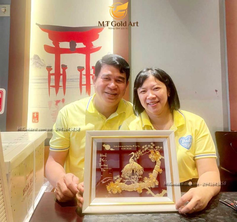 Tranh Tùng Hạc Hiên Diên- Quà Tặng Kỷ Niệm 10 Năm Ngày Cưới Thanh Huyện- Thúy Hậu Tranh tùng hạc hiên diên- Quà tặng kỷ niệm 10 năm ngày cưới Thanh Huyện- Thúy Hậu