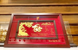 tranh chữ thọ quà mừng thọ bố tuổi 80