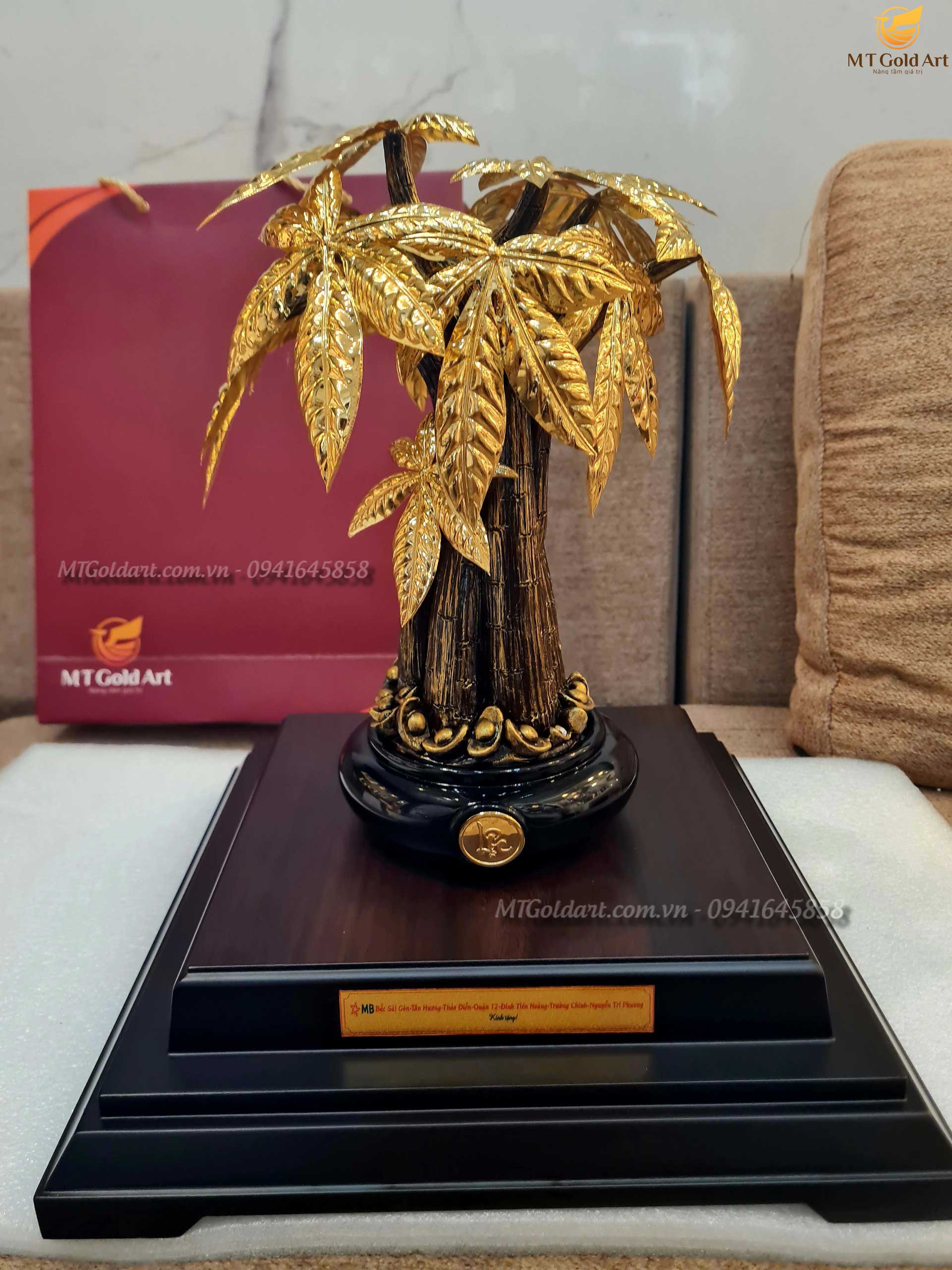 quà tặng tân gia khách hàng mbbank- chậu cây kim ngân