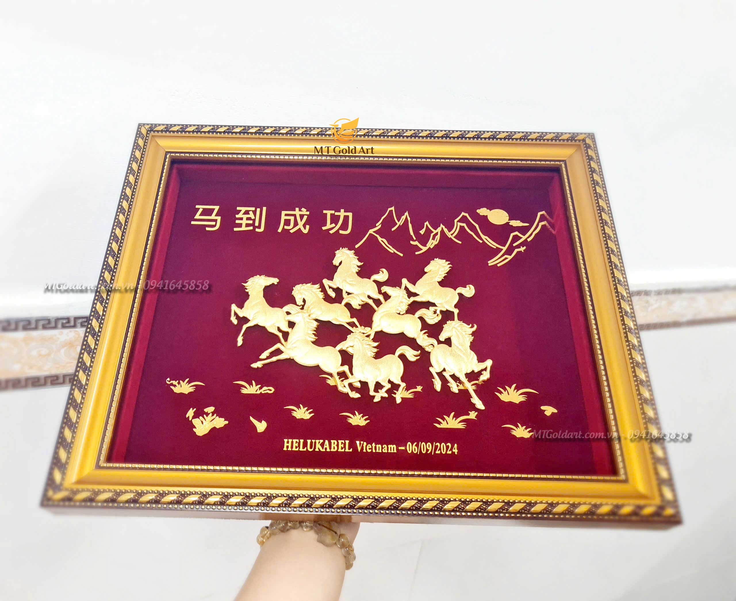 quà tặng đối tác trung quốc- tranh mã đáo thành công quà tặng đối tác trung quốc- tranh mã đáo thành công