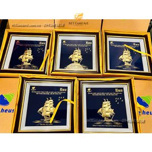 quà tặng khách hàng ý nghĩa- De Heus- tranh thuyền thuận buồm xuôi gió