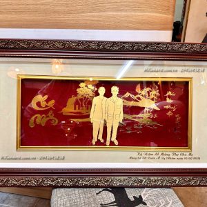 qua tang le mung tho cha me tranh chan dung chan dung cha me thiet ke theo yeu cau