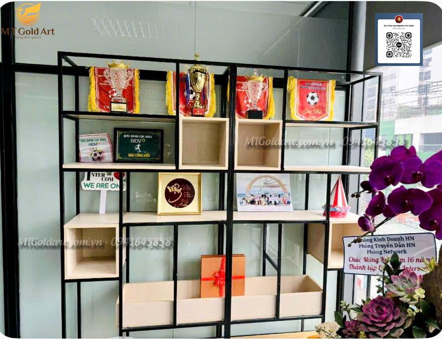 Tranh Chữ Vượng Dát Vàng 24k- Biểu Tượng Thịnh Vượng Và Đẳng Cấp quà tặng sếp ý nghĩa- tranh chữ vượng dát vàng