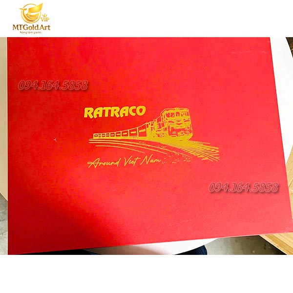 Quà tết khác hàng- Công ty cổ phần vận tải và thương mại đường sắt- tranh văn hóa di sản Việt Nam