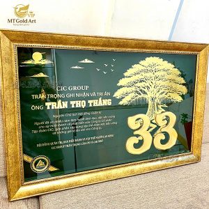 tranh tri an lanh dao CIC Group tranh dat vang thiet ke theo yeu cau2