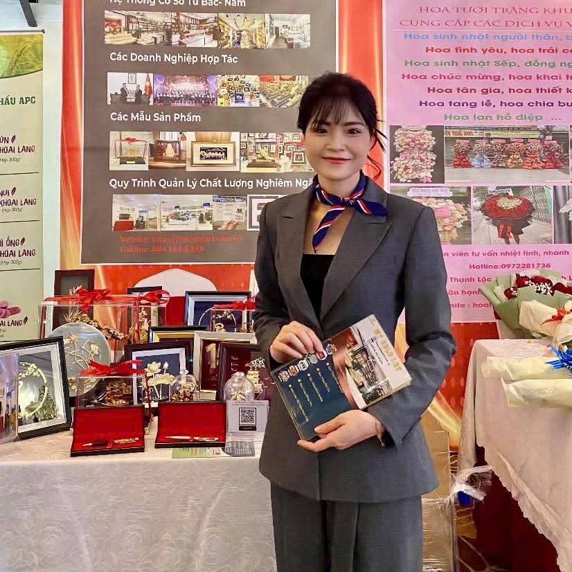Phạm Thị Thùy Duyên- Giám Đốc Kinh Doanh quà vàng MT Gold Art