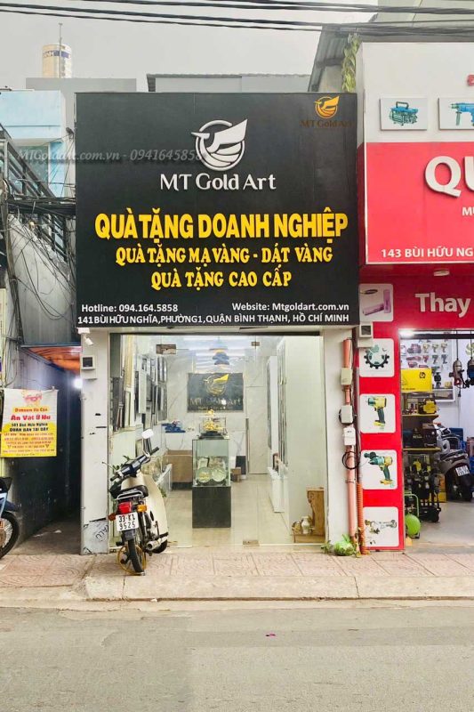 Cơ sở Quà tặng vàng MT Gold Art- 141 Bùi Hữu Nghĩa, Phường Gia Định,TP. HCM Cơ sở Quà tặng vàng MT Gold Art- 141 Bùi Hữu Nghĩa, Phường Gia Định,TP. HCM