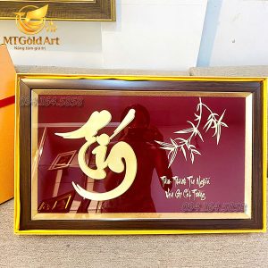 Tranh chu tin dat vang qua tang khach hang vip Thu Thiem Group1